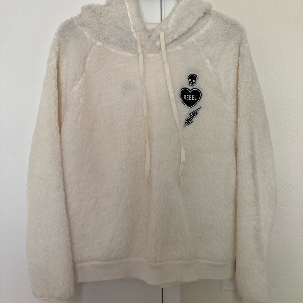Modern Lux fuzzy hoodie